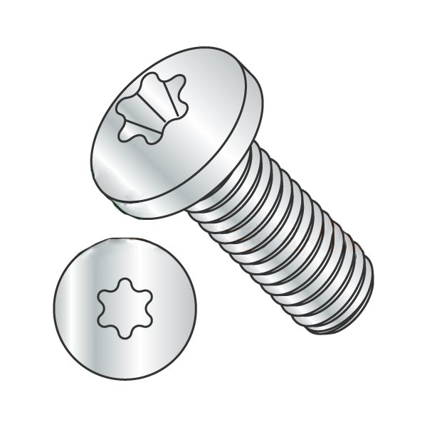 Newport Fasteners M8-1.25 x 30 mm Torx Pan Machine Screw, Zinc Plated Steel, 1000 PK 391920 - main